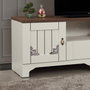 Hanah Home Gazel 140 Blanco y Marrón